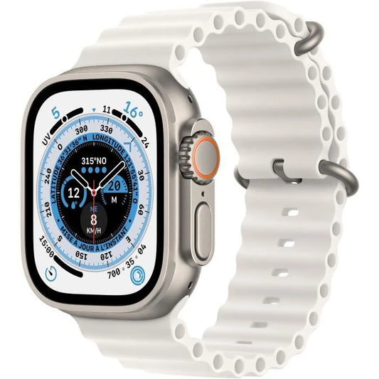 Watch Ultra GPS + Cellular - 49mm - Titanium - Bracelet White Ocean Band